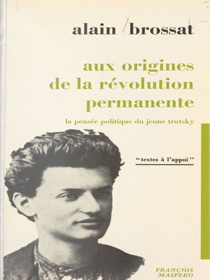 cover image of Aux origines de la révolution permanente